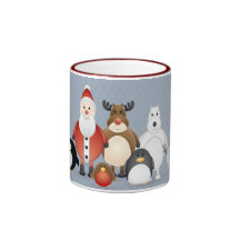 Feiertags-Freunde Tasse