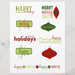 Feiertags-/Weihnachtstexte Flyer