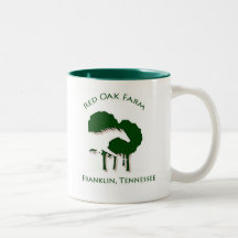 Ferme de chêne rouge tasse