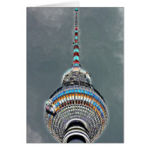 Fernsehturm (Fernsehturm), Berlin, künstlerisch (t Karten