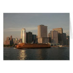 Ferry de Staten Island et Tours jumelles dans la v Carte