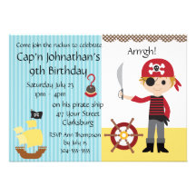 Fête d'anniversaire faite sur commande de garçon d invitations personnalisées