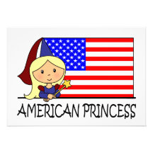 Fête d'anniversaire mignonne de princesse Girl de  Invitation Personnalisée