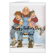 Fête des pères heureuse, grand-papa ! cartes de vœux