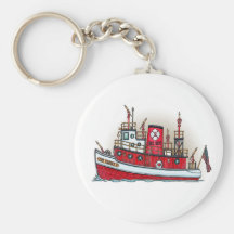 Feuer-Boot Keychain Schlüsselanhänger