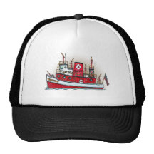 Feuer-Boots-Hut Baseball Caps