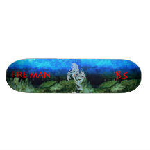 FEUER-MANN-PLATTFORM BEDRUCKTE SKATEBOARDDECKS