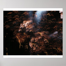 Feuerwerks-Plakat