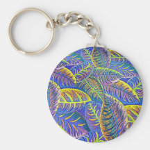 feuille de couverture porte-clefs
