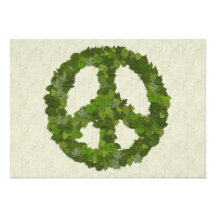 Feuille vert de paix bristols