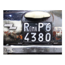 Fiat Cinquecento Carte Postale