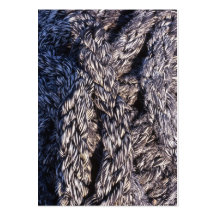 Fibres de corde modèles de cartes de visite
