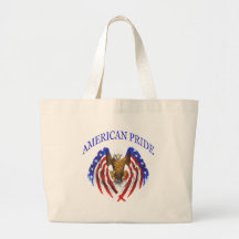 Fierté américaine Eagle Sac En Toile
