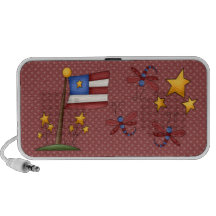 Fierté américaine haut-parleur ordinateur portable