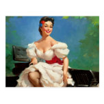 Fille Pin- mexicaine Carte Postale