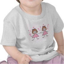Filles jumelles t-shirt