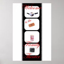 Filmstrip: Personalisiert Plakatdrucke