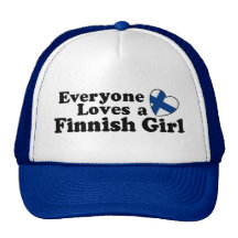 Finnisches Mädchen Baseball Kappen