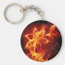 Fire Flower Porte-clé