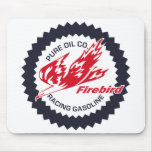 Firebird pur emballant le signe de cru d'essence tapis de souris