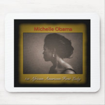 FIRST LADY MICHELLE OBAMA MAUSPAD