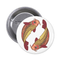 Fische/Fisch-Symbol Button