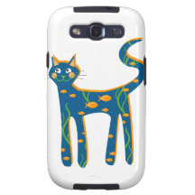 Fish cat samsung galaxy SIII covers