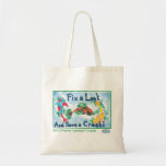 Fix a Leak - Save a Creek Tote Bags