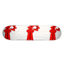 Flagge Basels, die Schweiz Personalisierte Skatedecks