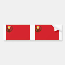 Flagge Kedahs, Malaysia Auto Sticker