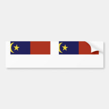Flagge Malakkas, Malaysia Auto Sticker