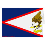 Flagge von American Samoa Karte
