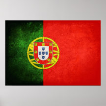 Flagge von Portugal Posterdrucke