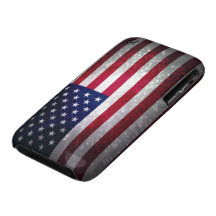 Flagge von Vereinigten Staaten Case-Mate iPhone 3 Hüllen