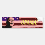 Flaggen-Autoaufkleber Obama US,…