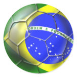 Flaggensport 2014 Fußballs Brasiliens Brasilien br aufkleber