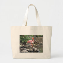 Flamant américain sacs en toile