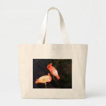 Flamingos an der Erholung - Tasche