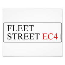 Fleet Street Fotodruck