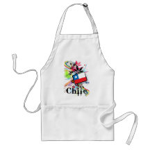 Fleur Chili Tablier
