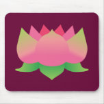 Fleur de Lotus rose Tapis De Souris