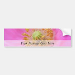 Fleur de pavot de roses indien autocollants pour voiture
