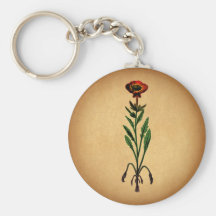 Fleur grande porte-clef