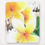 Fleur hawaïenne tapis de souris
