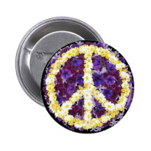 fleurs de paix pin's