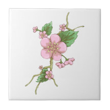 Fleurs de Sakura Carreau