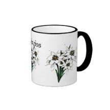Fleurs d'edelweiss tasse