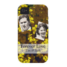 Fleurs jaunes de bourse coques vibe iPhone 4