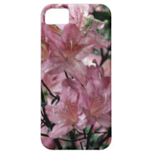 Fleurs roses d'azalée coques iPhone 5 Case-Mate