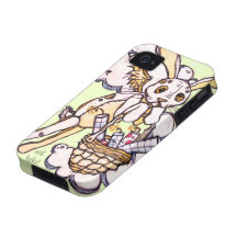 Fliegen-Häschen-//iPhone Fall-//-Asche tödlich iPhone 4/4S Case